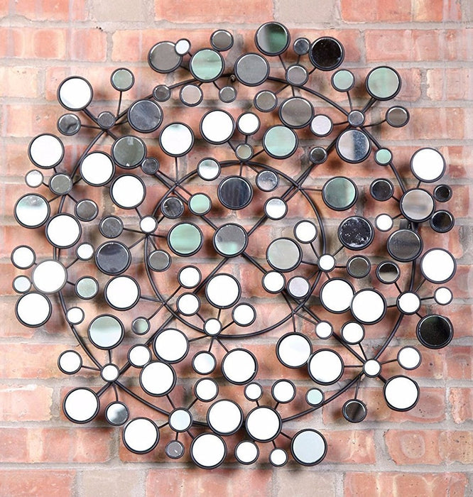 Priscilla Modern Chic Star Mirrors Wall Decor 31" Diameter