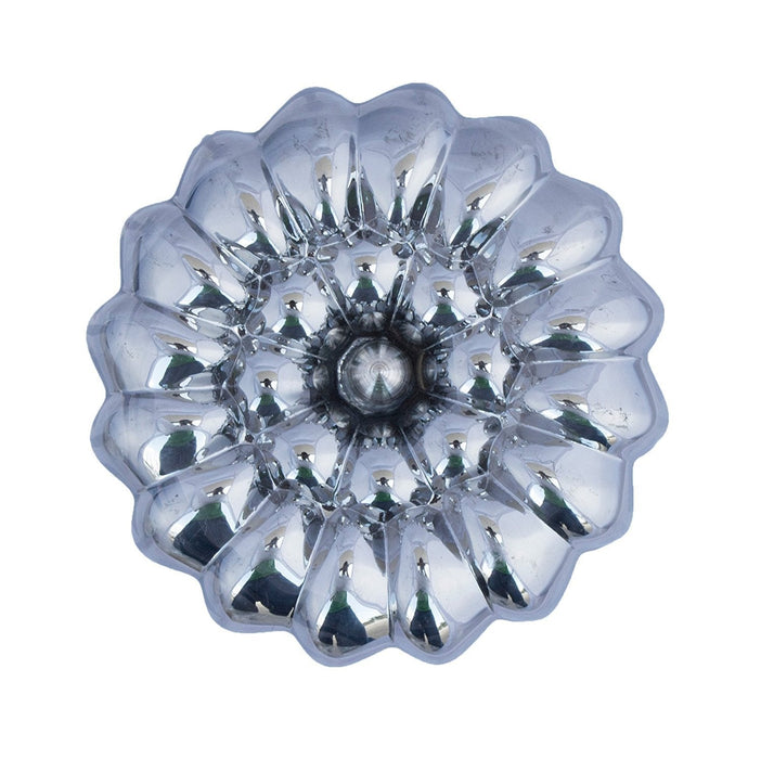 Vetro Designer Decor Mercury Glass Drapery Medallion Holdback