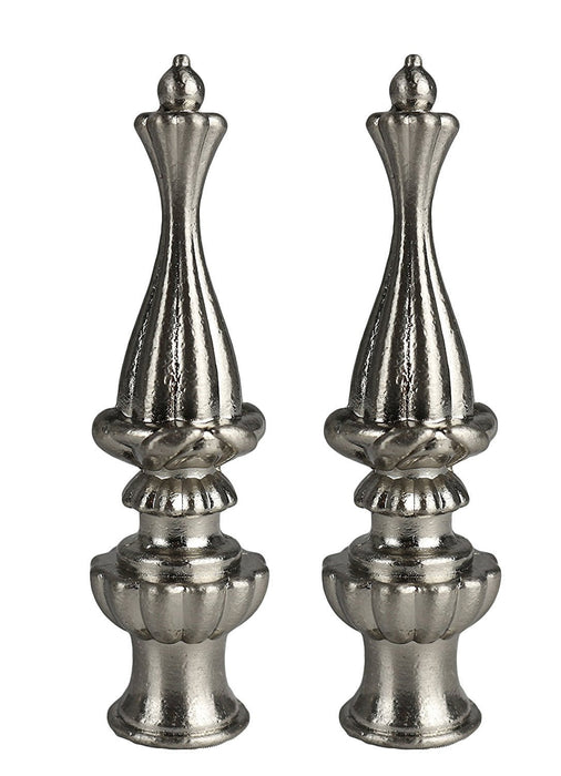 Walton Lamp Finial, 3 3/8-inch Tall