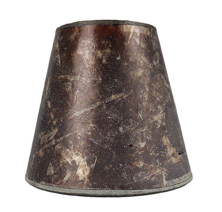 3-inch by 5-inch by 4.5-inch Mica Chandelier Shade