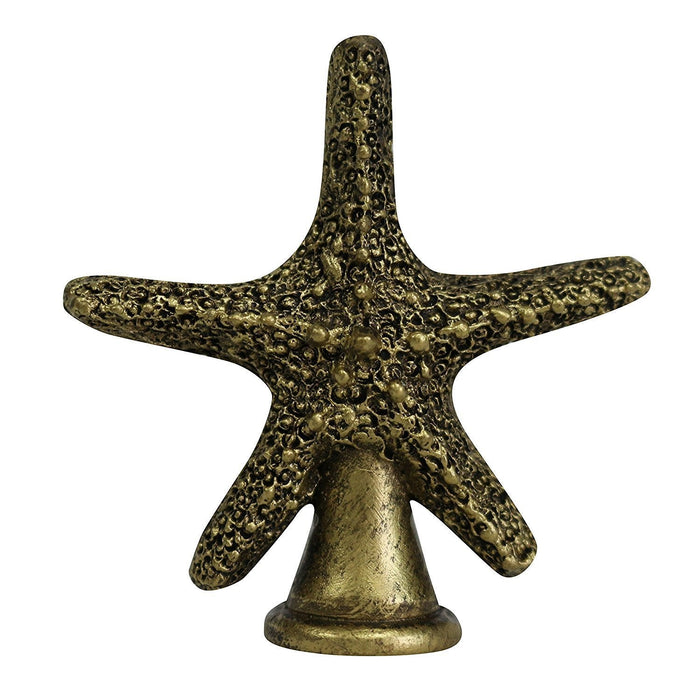 Starfish Finial, 2 3/8-inch Tall