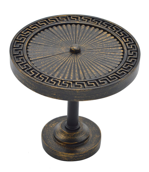 Large Agia Medallion Drapery Holdback - 4 Finishes