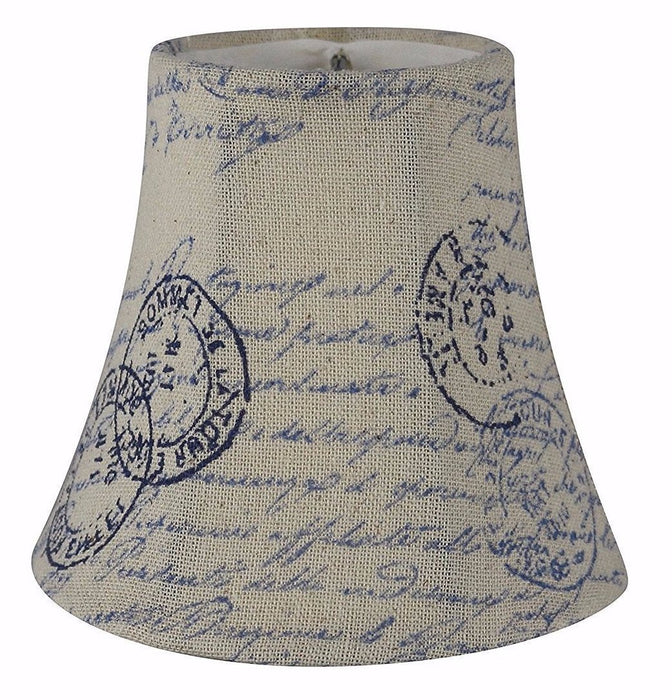 Natural Linen Bell Chandelier Lamp Shade