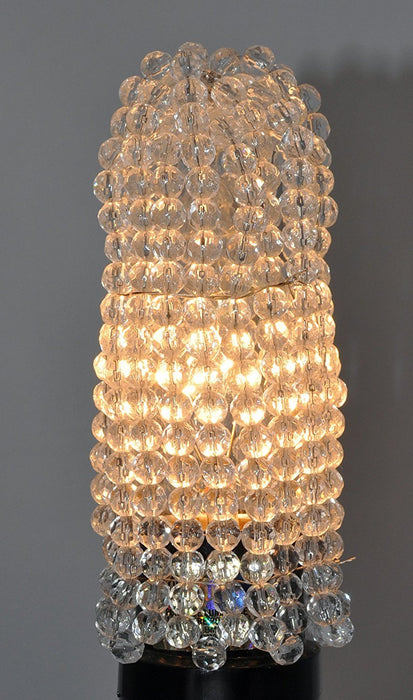 Beaded Light Bulb Cover, Clear