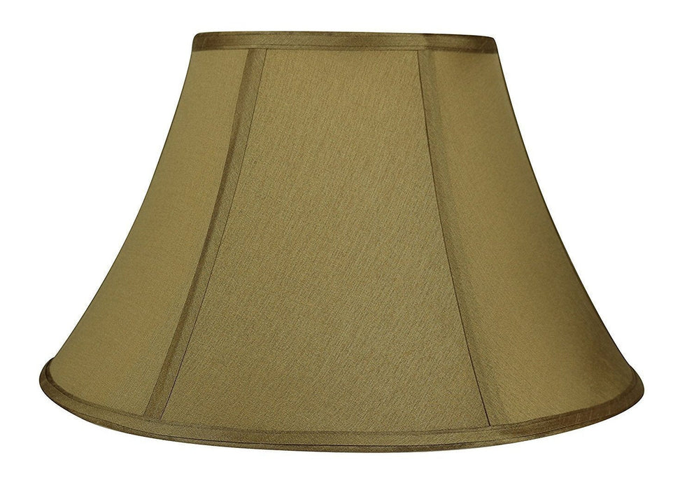 Softback Bell Lampshade, Faux Silk, 10x16x10", Spider