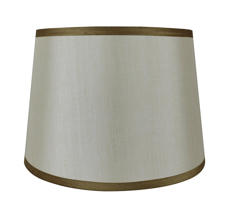 Silk French Drum with Gold Trim - 4 Colors