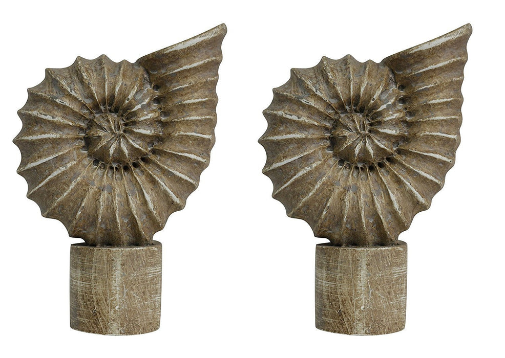 Seashell Finial - 3 Finishes