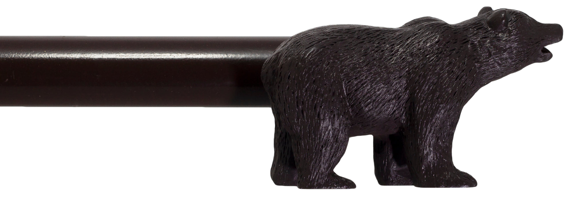 Urbanest 3-4-inch Adjustable Drapery Curtain Rod with Bear Finial