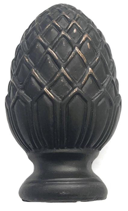 Pineapple Lamp Finial, 2-inch Tall