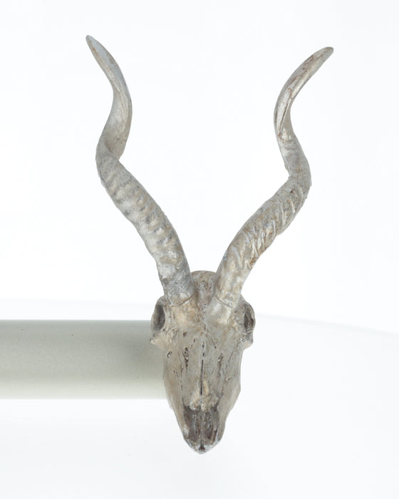 1-inch Diameter Addax Skull Curtain Rod