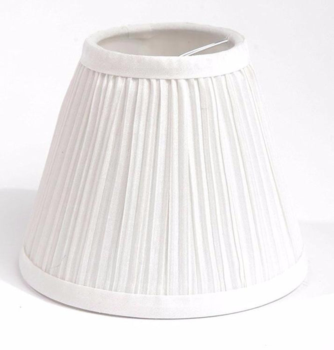 Random Mushroom Pleat 6-inch Chandelier Lamp Shade - 5 Colors