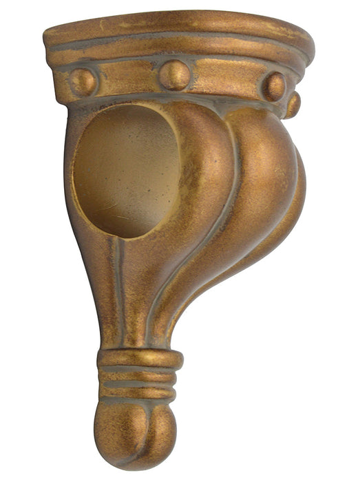 Rigaud Drapery Sconce, 1 3/4-inch Diameter