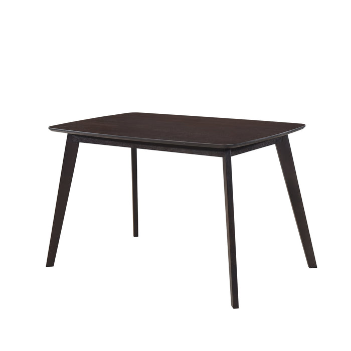 Urbanest Modern Dining Table 48 Inch Kitchen Table with Solid Wood Leg Finish Dinner Table Dining Room Home Furniture