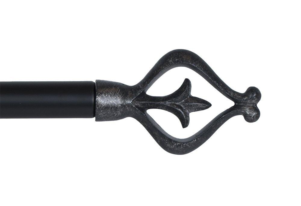 Urbanest 1-inch Adjustable Single Drapery Curtain Rod