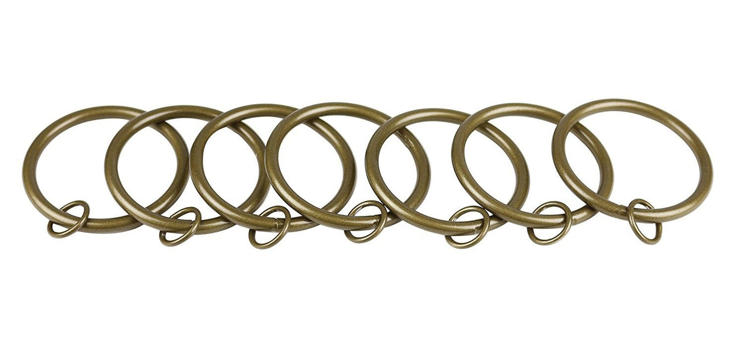3-Inch Metal Curtain Eyelet Rings - 7 Finishes