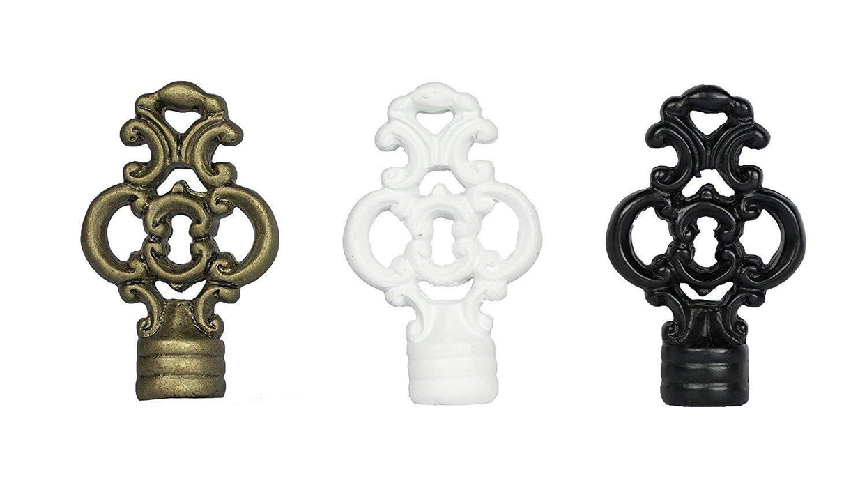 Key Lamp Finial, 2 3/8-inch Tall