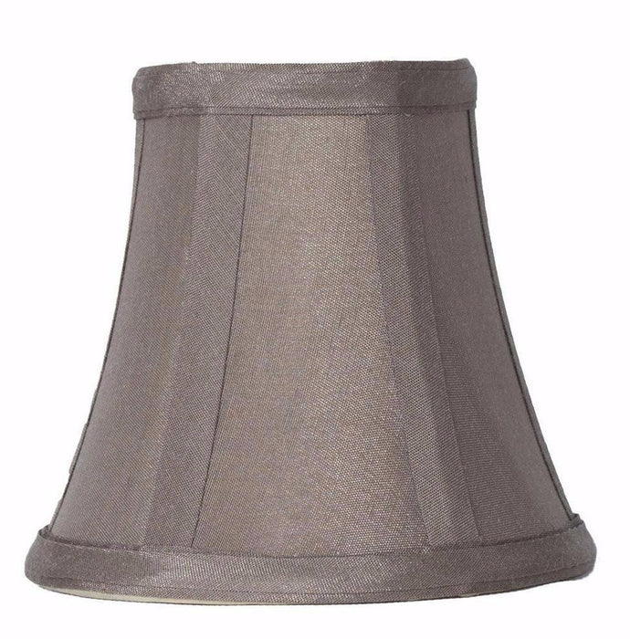 Silk 5-inch Bell Chandelier Lamp Shade - 9 Colors