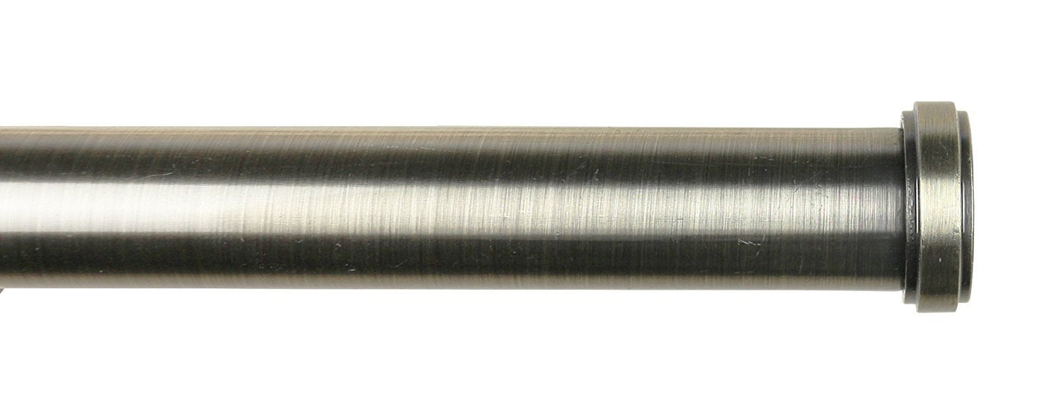 Urbanest 5-8-inch Diameter Bouchon Adjustable Single Drapery Curtain Rod