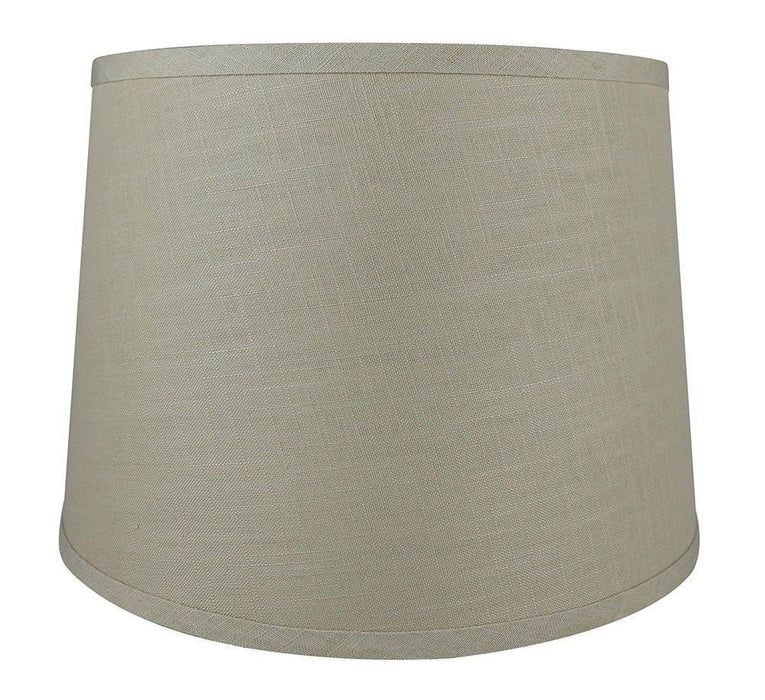 French Linen Drum 14-inch Lamp Shade - 7 Colors