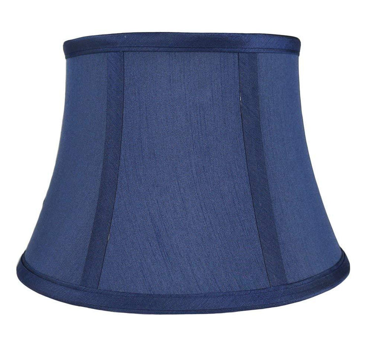 Faux Silk 10-inch Bell Lamp Shade - 5 Colors