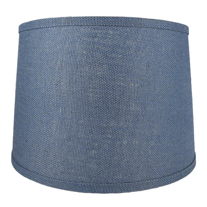 Burlap French Drum Lampshade - 10 Colors