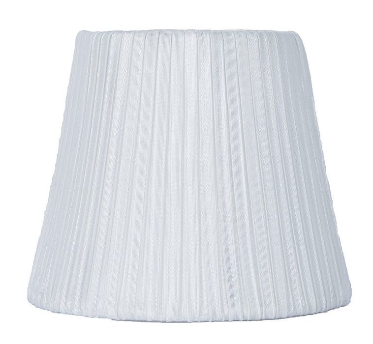 Box Pleated 5-inch Chandelier Lamp Shade - 7 Colors