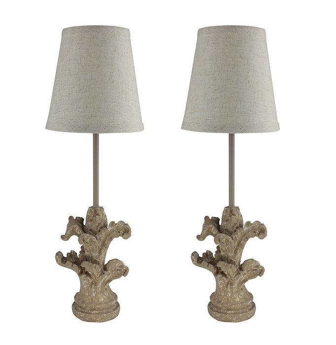 Set of 2 Homestead Mini Buffet Lamps with Shades