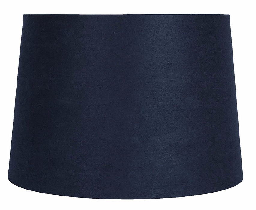 Suede French Drum 14" Lampshade - 13 Colors