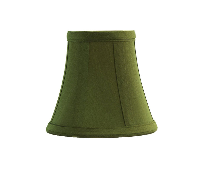 Silk 5-inch Bell Chandelier Lamp Shade - 9 Colors