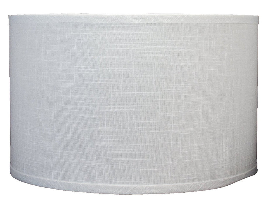 Linen Drum Lamp Shade, 16-inch By 16-inch By 10-inch, Spider
