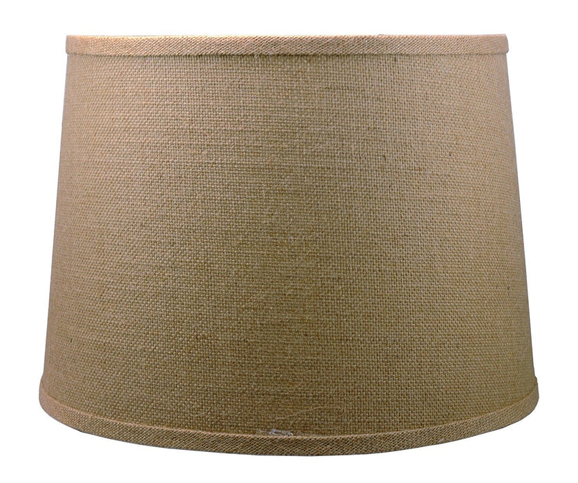 Burlap French Drum Lampshade - 10 Colors