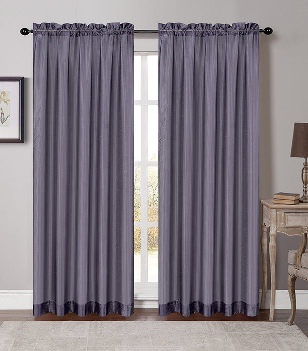 Soho Sheer Drapery Curtain Panels - 5 Colors