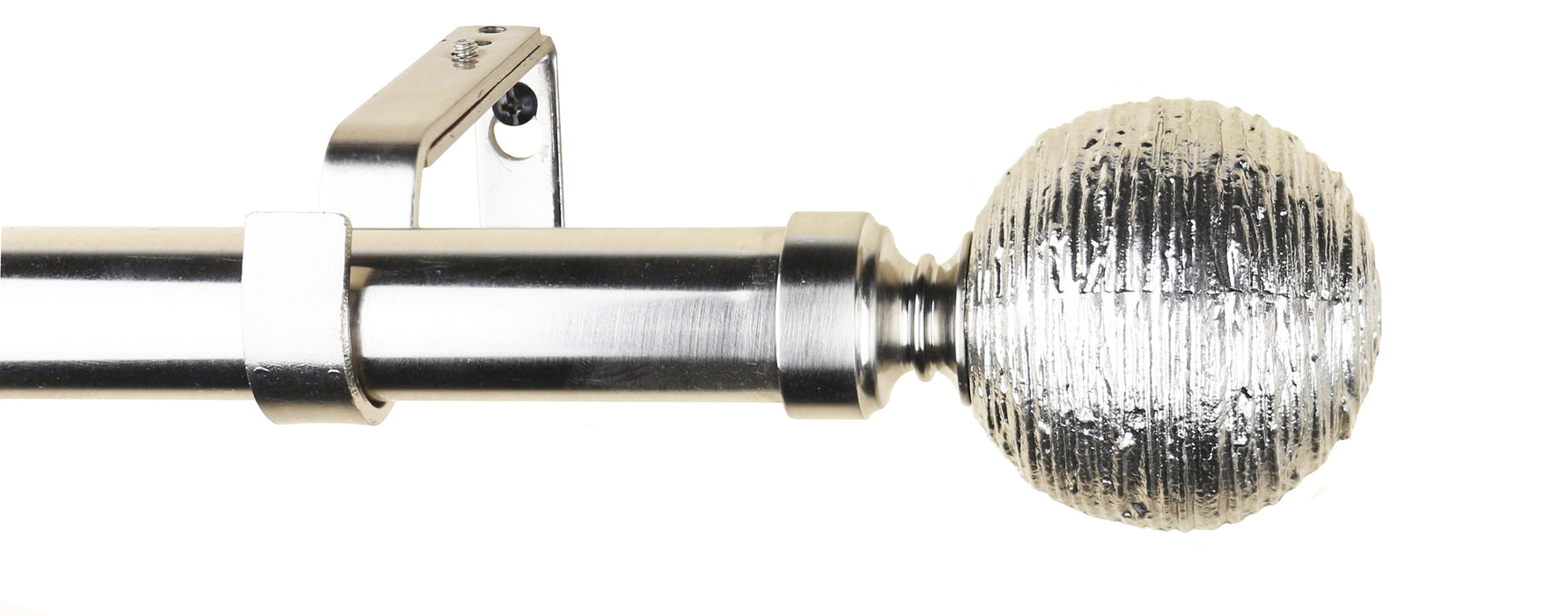 Urbanest 1-inch Diameter Favo Adjustable Single Drapery Curtain Rod
