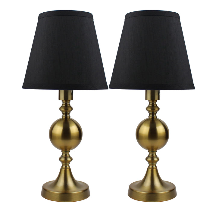 Set of 2 Ellery Touch Accent Lamps