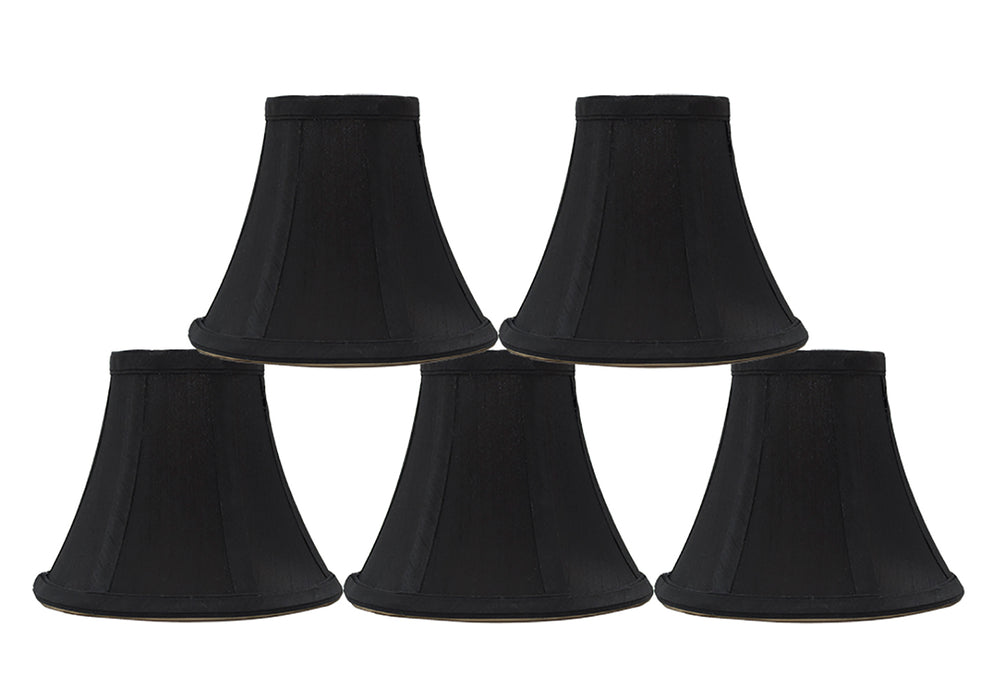 Silk Bell 6-inch Chandelier Lamp Shade - 20 Colors