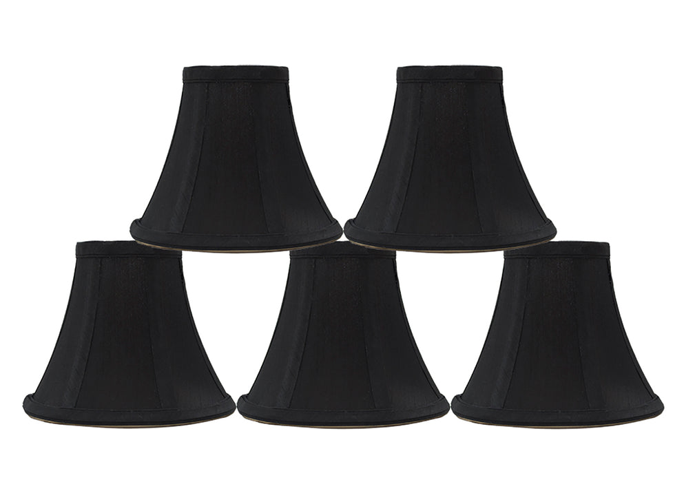 Silk Bell 6-inch Chandelier Lamp Shade - 20 Colors