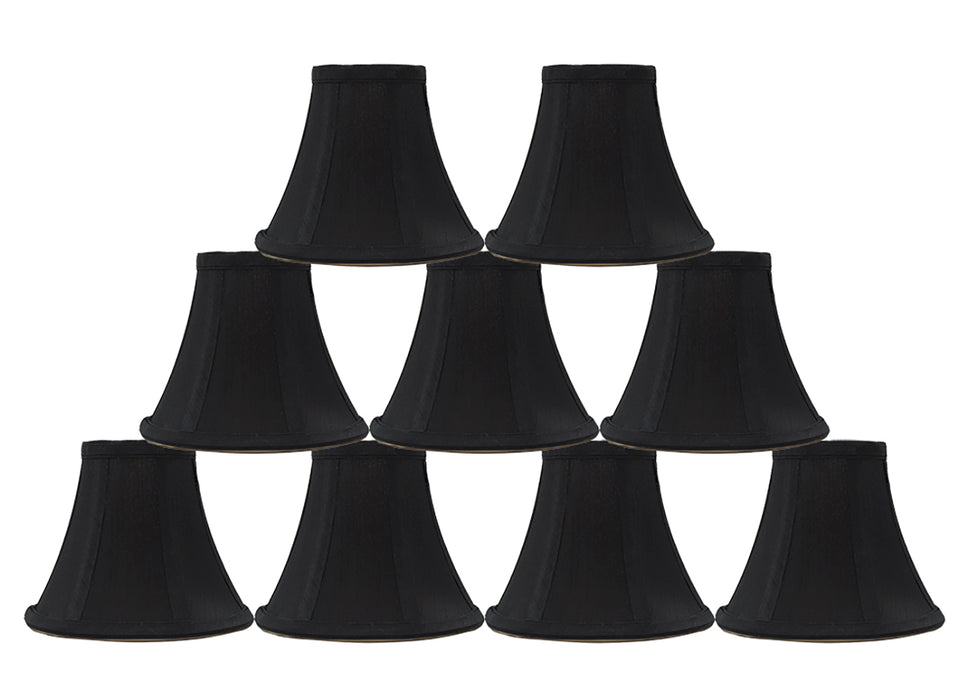 Silk Bell 6-inch Chandelier Lamp Shade - 20 Colors