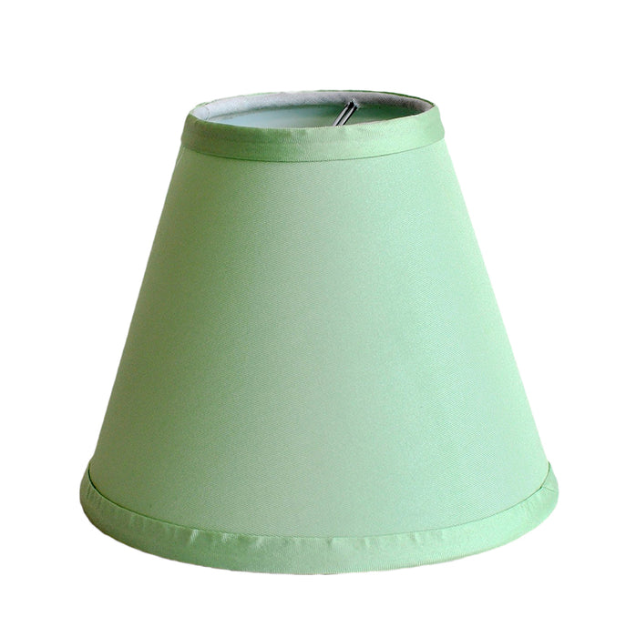 Satin 6-inch Chandelier Lamp Shade - 10 Colors