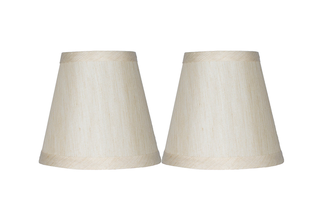 Silk 5-inch Chandelier Lamp Shade - 8 Colors