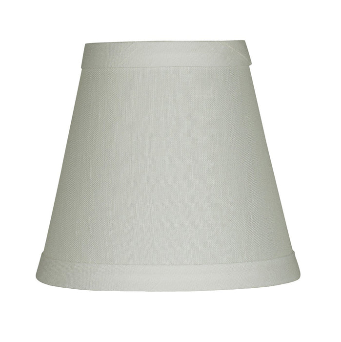 Linen 5-inch Chandelier Lamp Shade - 7 Colors