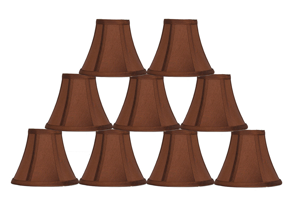 Silk Bell 6-inch Chandelier Lamp Shade - 20 Colors