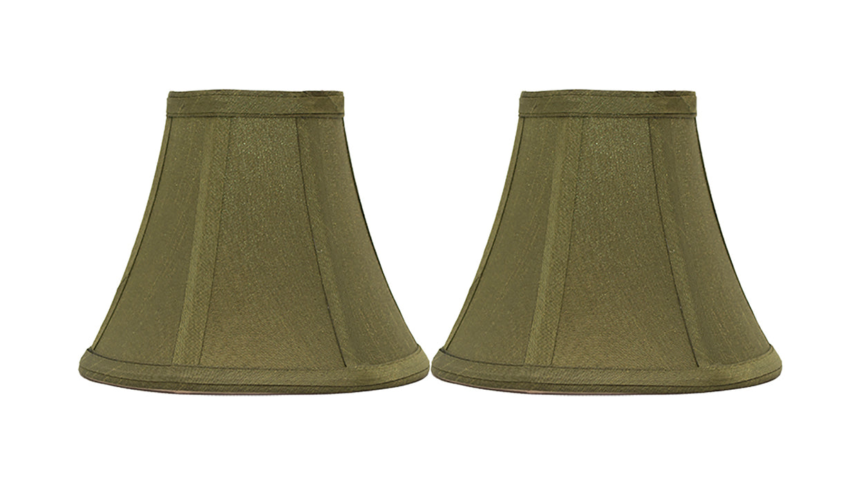Silk Bell 6-inch Chandelier Lamp Shade - 20 Colors