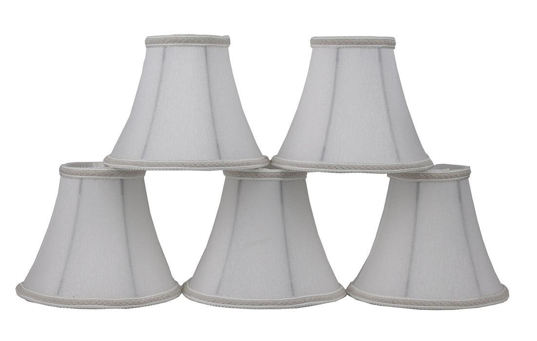 Silk Bell 6-inch Chandelier Lamp Shade - 20 Colors