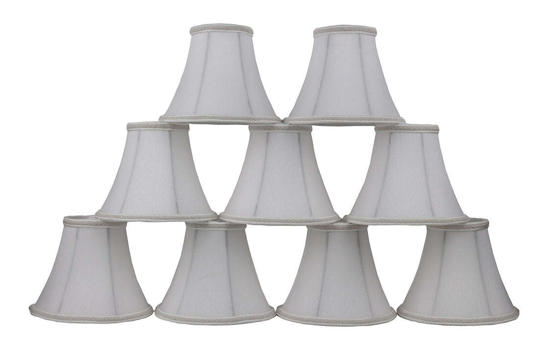 Silk Bell 6-inch Chandelier Lamp Shade - 20 Colors