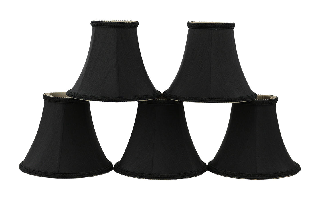 Silk Bell 6-inch Chandelier Lamp Shade - 20 Colors