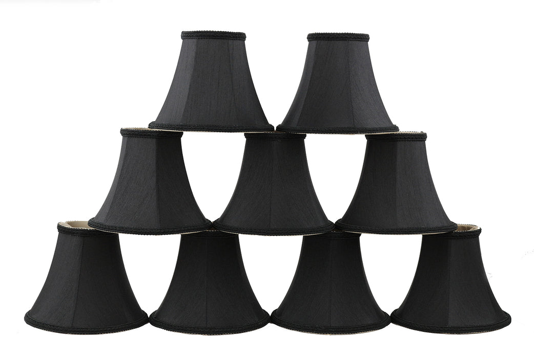 Silk Bell 6-inch Chandelier Lamp Shade - 20 Colors