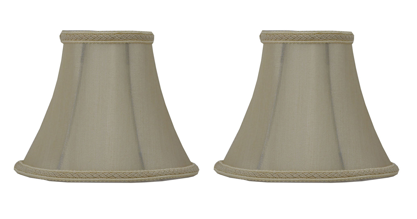 Silk Bell 6-inch Chandelier Lamp Shade - 20 Colors