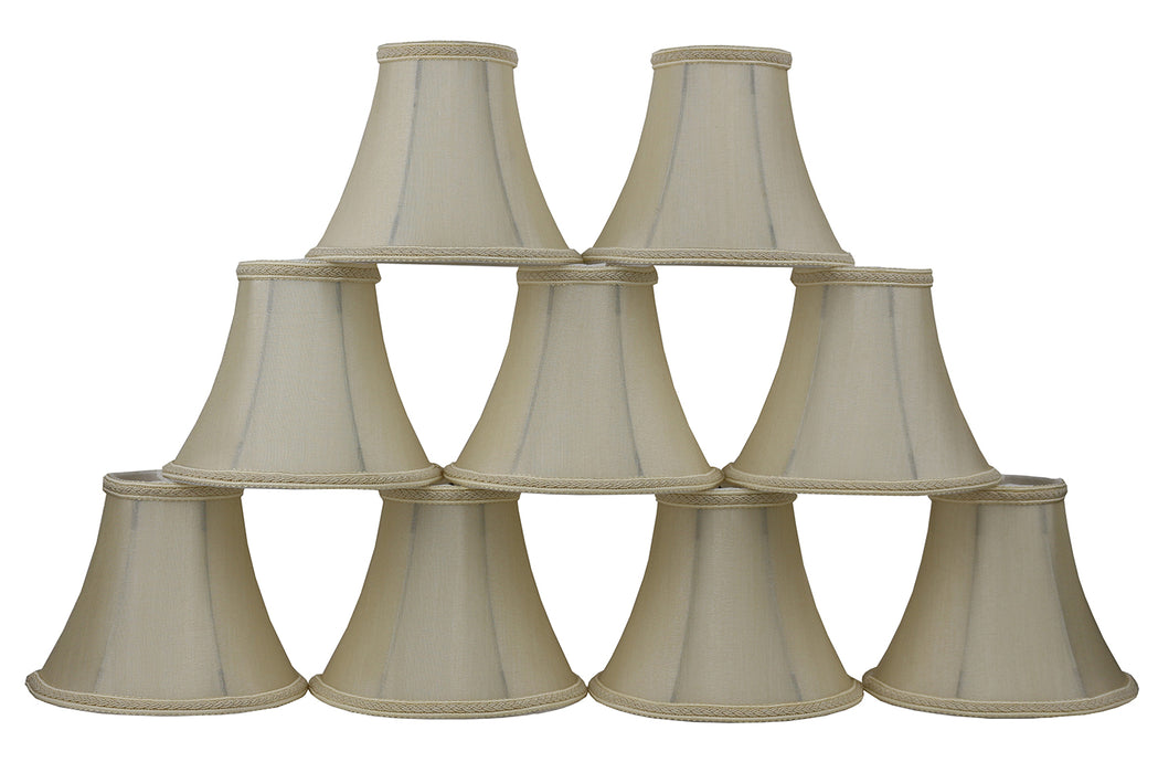 Silk Bell 6-inch Chandelier Lamp Shade - 20 Colors