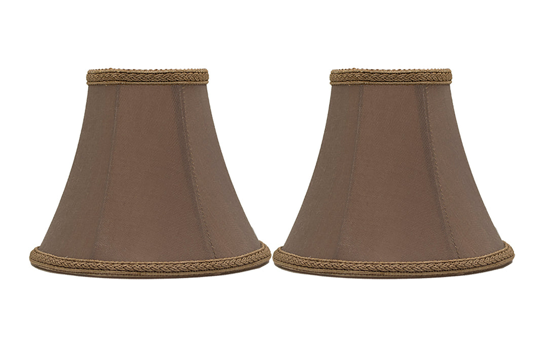Silk Bell 6-inch Chandelier Lamp Shade - 20 Colors