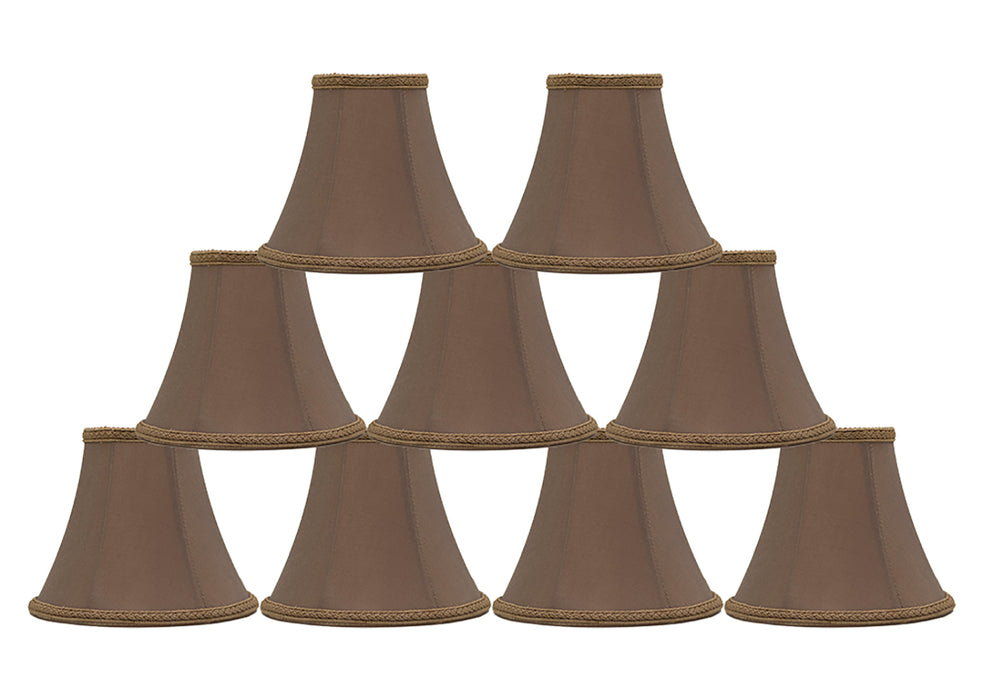 Silk Bell 6-inch Chandelier Lamp Shade - 20 Colors